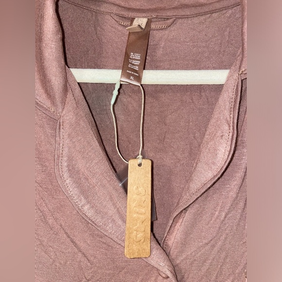 SKIMS NWT sleep lounge set long sleeve top and pants Sienna women’s size XL - Picture 2 of 7